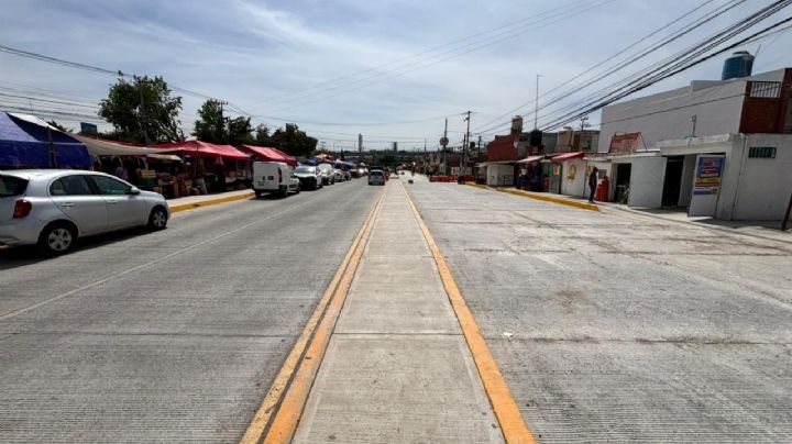 Reabren popular avenida de Pachuca tras meses de obras
