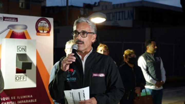 Llega Puebla Brilla a San Aparicio; inaugura gobierno de Pepe Chedraui 107 luminarias modernizadas con LED