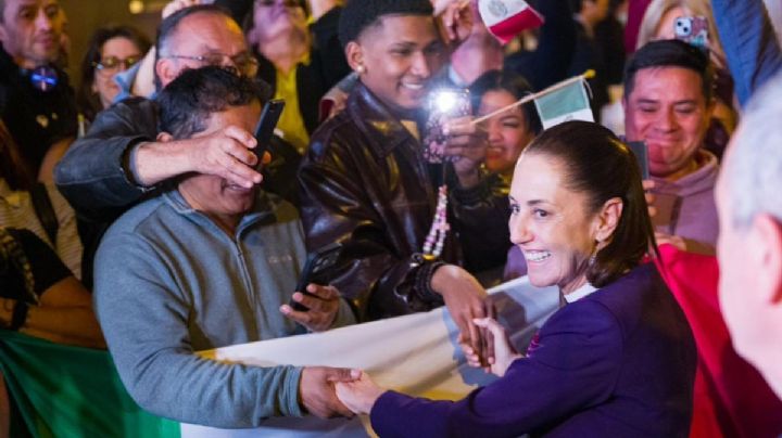 Sheinbaum llega a Barcelona entre porras y serenata; este sábado, reunión con Pedro Sánchez