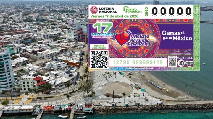 Cae premio de 720 mil pesos de la Lotería Nacional en este municipio de Veracruz