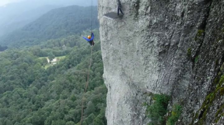 El pueblito en Hidalgo donde haces un salto de Tarzán a 160 metros de altura