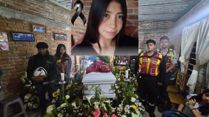 Dana Itzel se volvió rescatista a sus 15 años en Fortín; murió y la despiden con honores