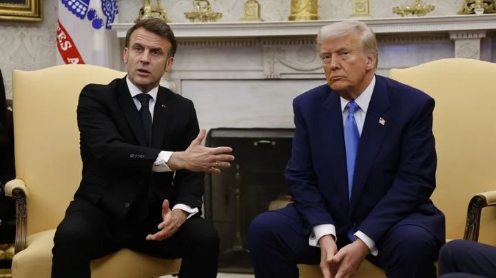 Macron responde a ataques de Trump contra su esposa: “Ni elegante ni digno”