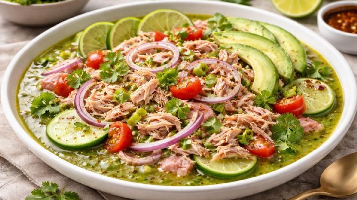 ¿Cómo preparar un aguachile de atún rápido, fácil y barato?