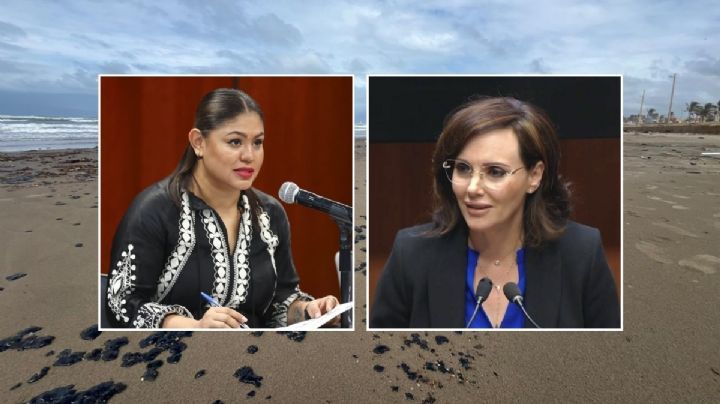 Raquel Bonilla, defiende a Nahle tras críticas de Lilly Téllez por derrame de petróleo en Veracruz