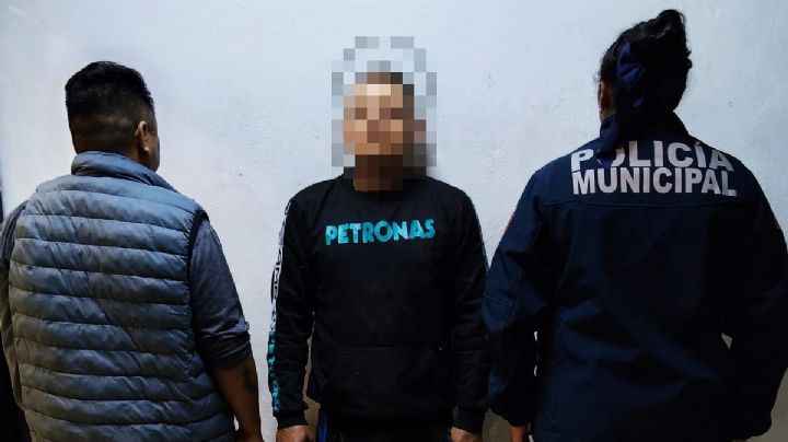 Lo detienen por alterar el orden en Mineral de la Reforma; tenía orden de aprehensión por feminicidio