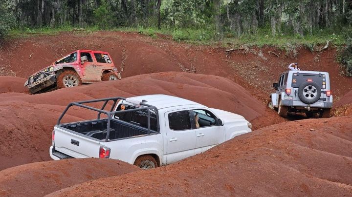 Evento de Jeeps destruye atractivo turístico del pueblo mágico de Huasca