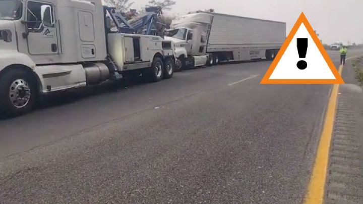 Cierre parcial de circulación en la autopista Puebla-Orizaba por accidente