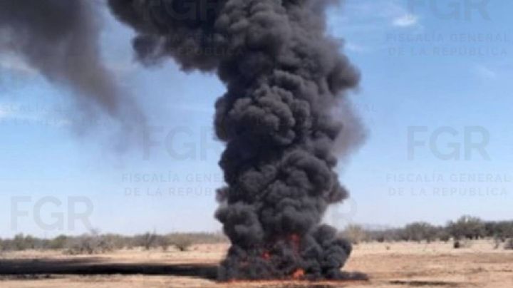 FGR incinera más de 842 kilos de droga en predio de Hermosillo