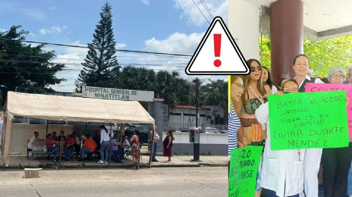 Por segundo día consecutivo, personal de Salud de Veracruz protesta en todo el estado