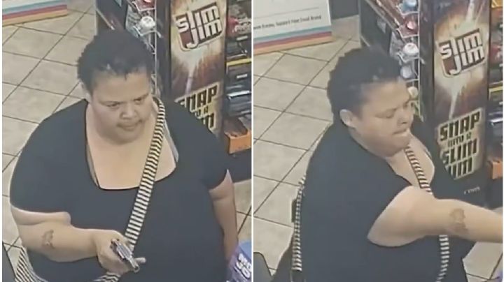 Video del momento en que mujer dispara a empleado de gasolinería durante intento de robo