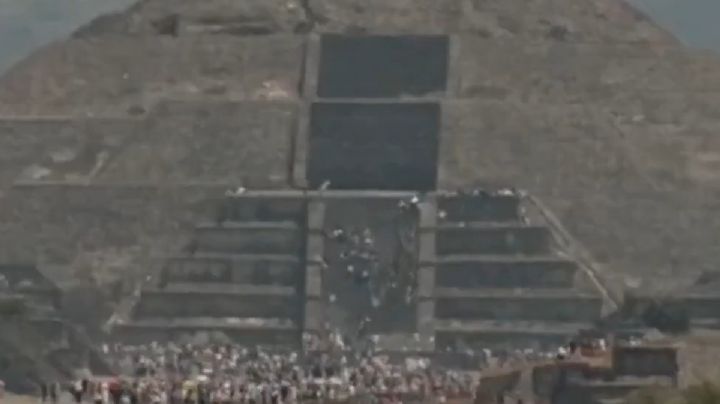 Nuevo video del ataque en Teotihuacán muestra a turistas correr para salvarse