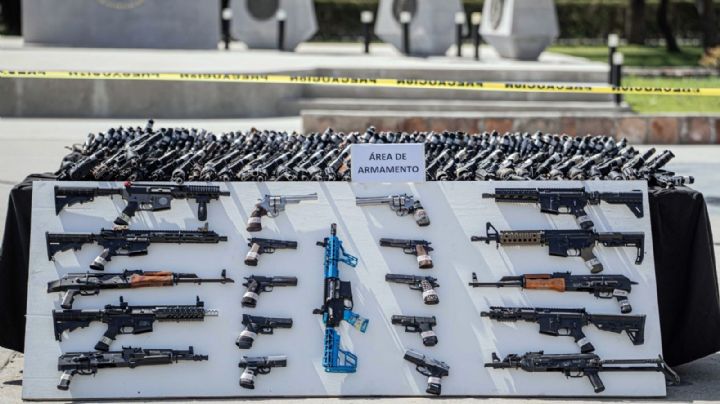 Delitos con armas y explosivos, los de mayor frecuencia en México