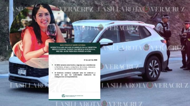 IMSS lamenta asesinato de la médica Bertha por policías estatales en Tihuatlán, Veracruz