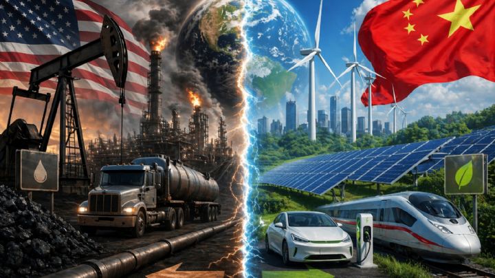 La guerra energética entre EU y China: petróleo vs. renovables