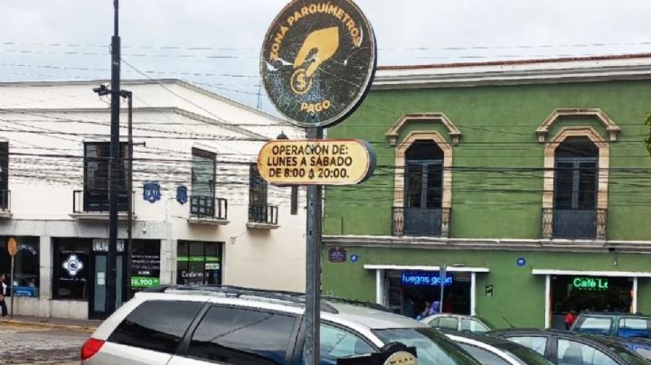 Comerciantes de Pachuca piden reactivar parquímetros en el Centro