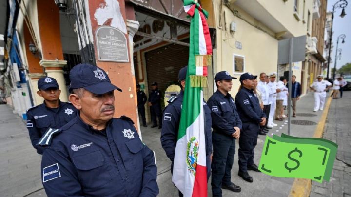Suben salario a policías municipales de Veracruz y ahora esto ganarán