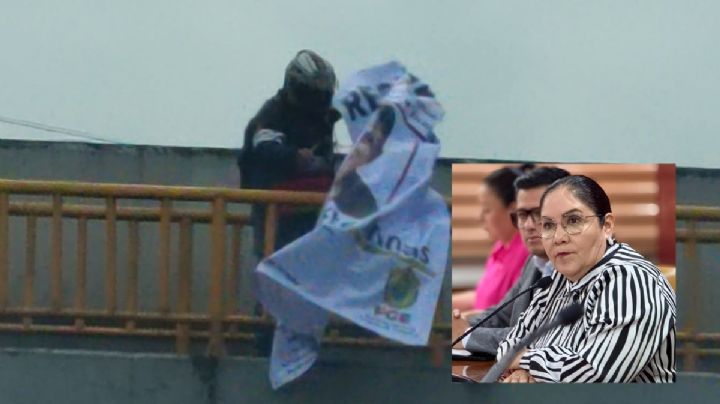 Grilla muy barata: Claudia Tello por lonas falsas de recompensa por exfuncionario de la SEV