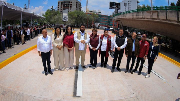 Inauguran la rehabilitación con concreto hidráulico de lateral de Periférico Norte