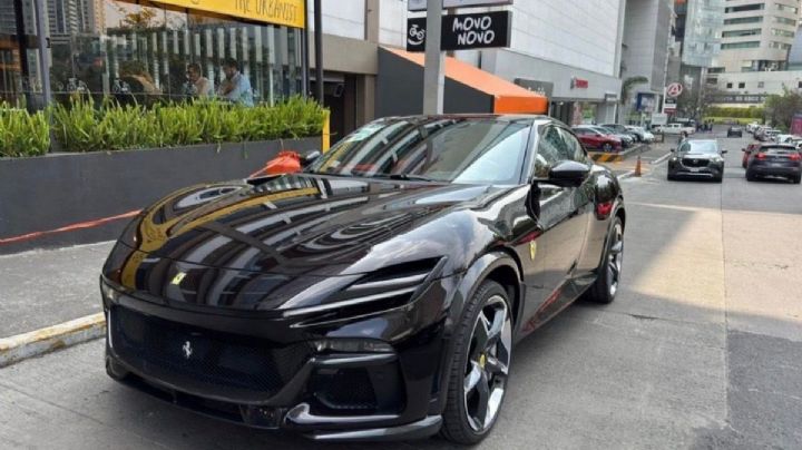 El Ferrari Purosangue robado en Puebla que fue recuperado en el “Triángulo Rojo”