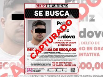 Capturan a hombre que mutiló las manos a su pareja en Chiapas