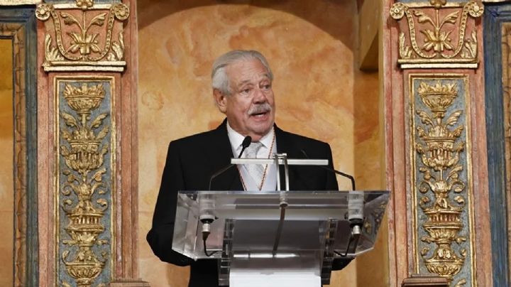 “Hoy llegué, papá, 64 años después”: el discurso de Gonzalo Celorio por Premio Cervantes