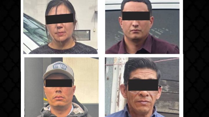 Detienen a 4 presuntos implicados en asalto a automovilista en bajopuente de Santa Fe