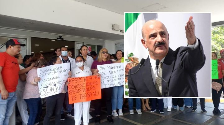 El lunes habría solución a demandas del sector salud en Veracruz, confirma Ahued