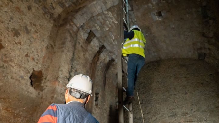 Buscan abrir a visitas túnel histórico de más de 8 metros de alto de Coatepec