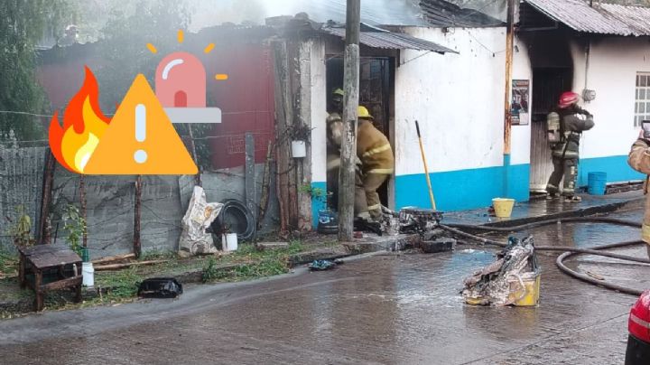 Tragedia en Nogales: mueren 3 personas en incendio de su vivienda en Nogales