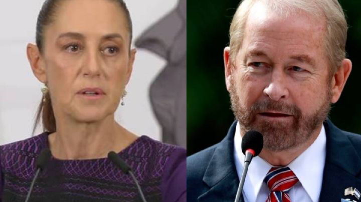Sheinbaum responde a embajador de EU: "ellos allá y nosotros acá; EU también debe garantizar condiciones"