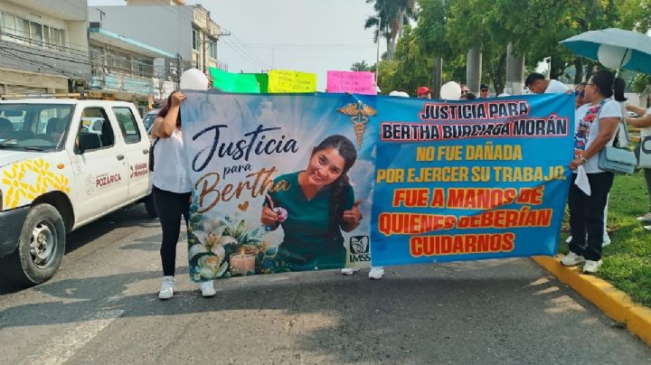 Justicia para Bertha: marchan en Poza Rica por médica asesinada por policías estatales