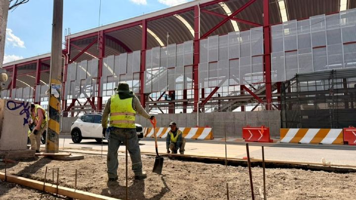 Tren Suburbano al AIFA, con accesos improvisados y trabajos de última hora