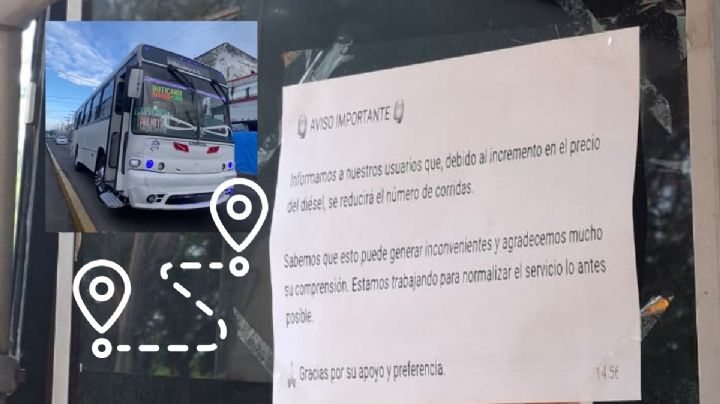 Esta ruta de camión de Veracruz tendrá menos unidades en circulación; esto sabemos