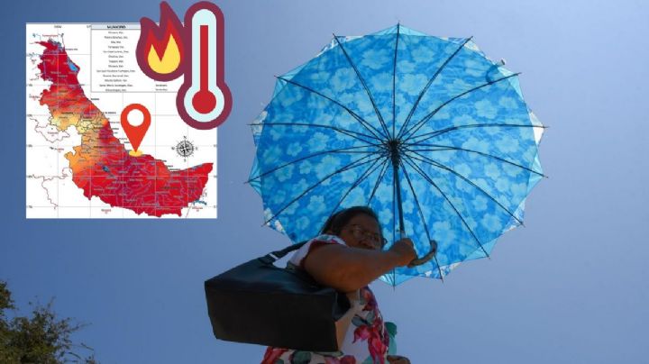 Veracruz llega a 42°C: Estos son los 10 municipios más calurosos en esta primera ola de abril