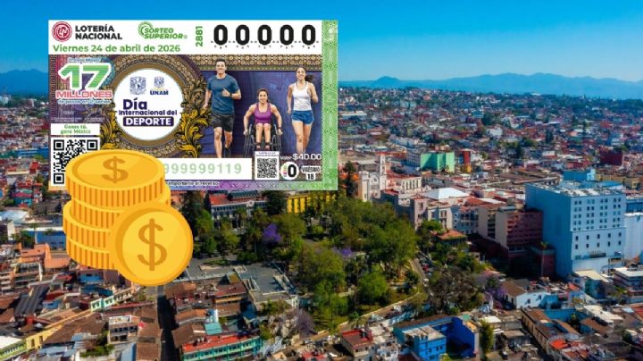 Cae premio de 8.5 millones de pesos de la Lotería Nacional en este municipio de Veracruz; van 5 en abril