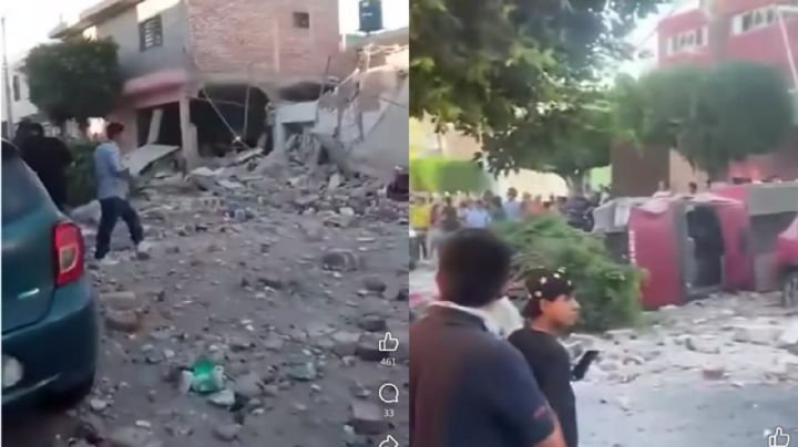 Explosión en la colonia Vista Hermosa deja varios heridos, incluyendo a elementos de Bomberos