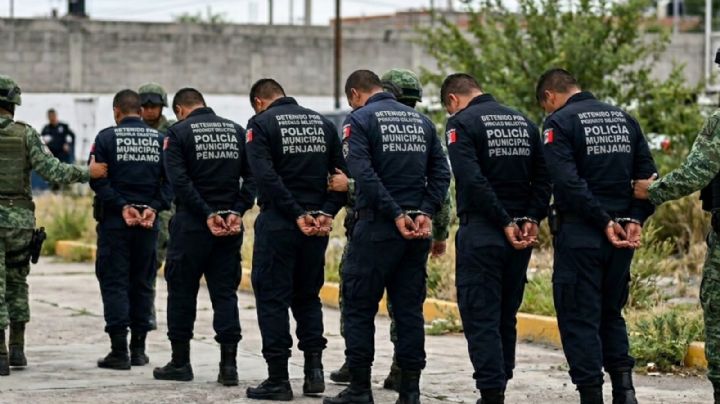 Caen ocho policías de Pénjamo vinculados con grupos delictivos en Guanajuato