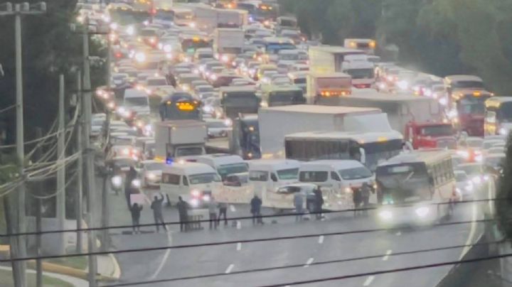 ¡Alerta! Bloqueo parcial en la México–Pachuca este lunes