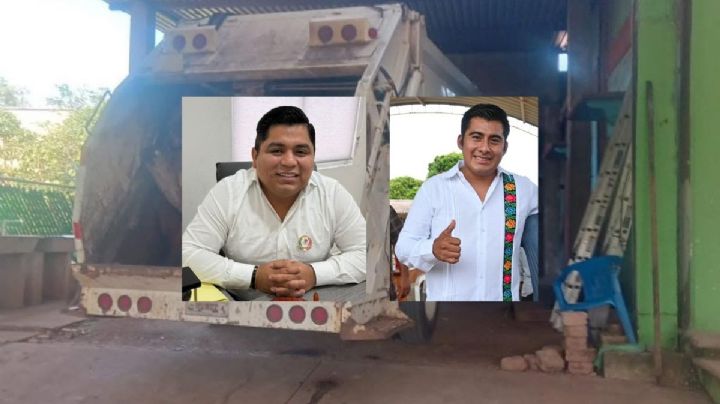 Pobladores de Tatahuicapan retienen camión de basura de Soteapan; piden 250 mil pesos para liberarlo