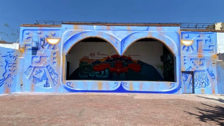 Tras blanqueo, realizan ocho intervenciones en Jardín del Arte; ellos son los muralistas