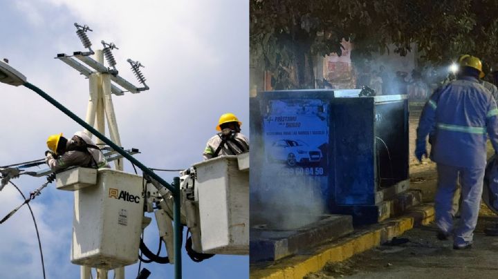 CFE restablece luz al 100 por ciento en Veracruz tras mega-apagón