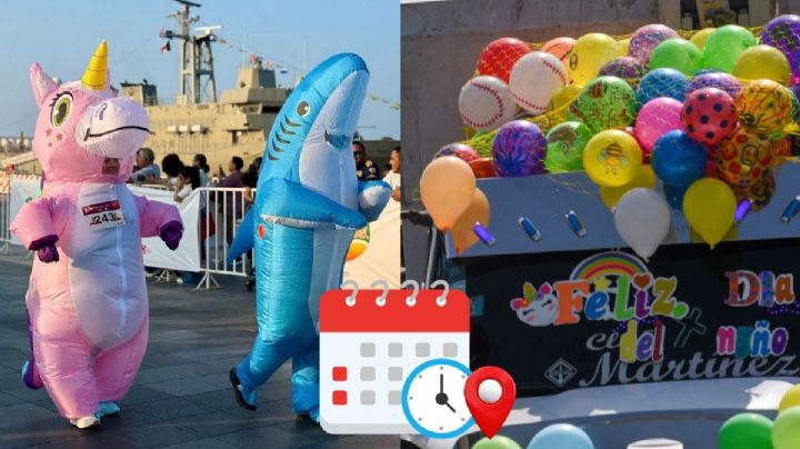 Día del Niño y la Niña en Veracruz: estos son los horarios del desfile y otras actividades
