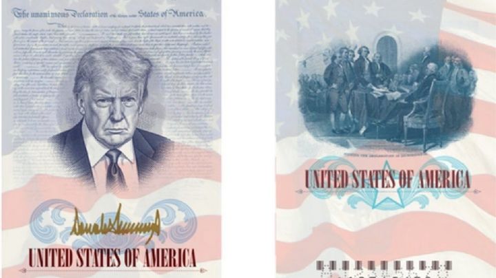 Trump amplía su presencia en documentos oficiales; ahora aparecerá en pasaportes