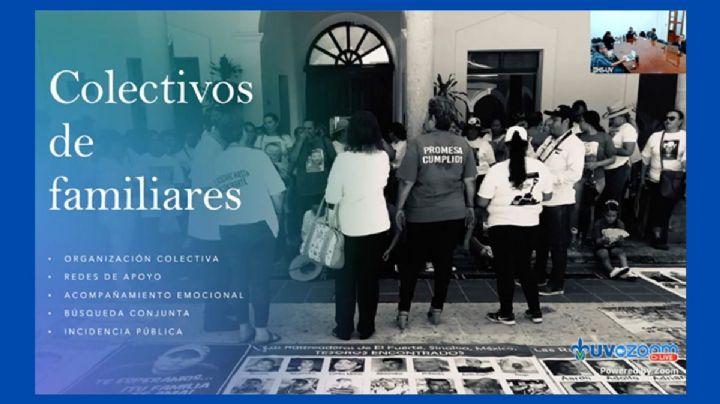 Curso UV analizó desaparición y acción de familias buscadoras