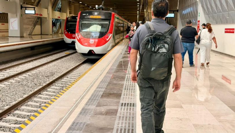 “Me ahorré 900 pesos y mucho tiempo”: tren al AIFA gana usuarios y enfrenta alta demanda
