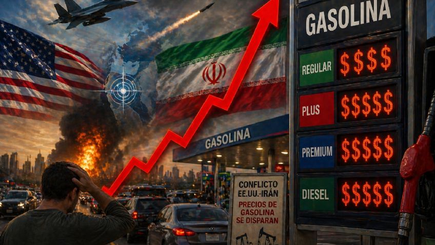 Precios de gasolina se disparan por conflicto EU-Irán
