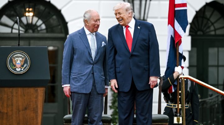 Rey Carlos III y las bromas a Trump: “si no fuera por nosotros, hablarían francés”