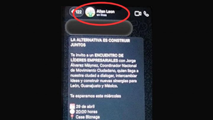 Confirmado: El ex funcionario investigado por empresas fantasma, Allan León, invitó a cena con Máynez