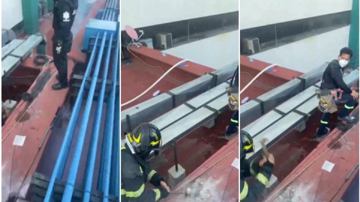 Incendio en hospital La Raza del IMSS moviliza y evacúa a 300 personas